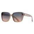 thumbnail image 2 of Piranha Eyewear Tiger Square Pink Cat Eye Sunglasses for Women with Blue to Peach Gradient Lenses, 2 of 8