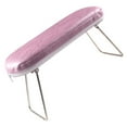 thumbnail image 4 of Reposabrazos para uñas de piel sintética, cojín para manicura, accesorios para decoración de uñas, herramienta para uso técnico en mesa de salón de uñas, color rosa, 4 of 12