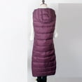 thumbnail image 5 of DailyTrove Women's Long Quilted Puffer Vest - Polyester Casual & Winter Wear, Warm for Daily & Outdoor Outings, 5 of 5