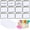 12, variant on Basket Bin Labels Clips Label Holders Stainless Label Holders Removable Metal Bin Clips with Replacement Papers for Labeling, Classification, Induction (12 Pack)