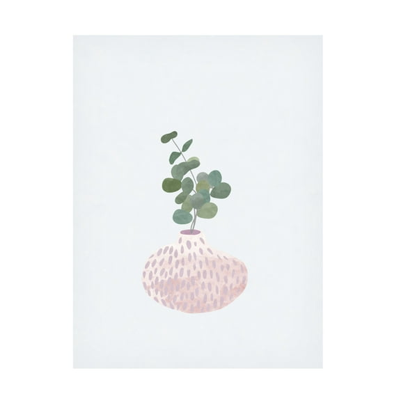 Trademark Fine Art Sarah Manovski Scandi Japandi House Plant 1 Canvas Wall Art