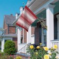 thumbnail image 3 of Red Stripes Garden Flag 12 x 18 Inches, Minimalist Stripe Modern Gradient Traditional Weather Proof Outdoor Patio Flags Double Sided Small Garden Decoration for Yard Outside Home, 3 of 9