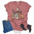 thumbnail image 3 of Women of The Bible Shirt, Christian Tee Unisex Casual Short Sleeve (Mauve-2X Large), 3 of 7
