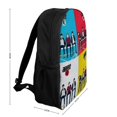 thumbnail image 2 of Seconds Of Summer Backpacks Basic Shoulder Daypack Bookbag Satchel Knapsack Rucksack-XTYD1948, 2 of 3