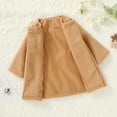 thumbnail image 4 of Younger Tree Toddler Baby Girl Coats Kid Winter Long Sleeve Cloak Jacket Outwear Clothes,Size 0-3T, 4 of 8