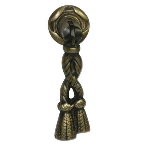 Gado Gado Hardware HTP1022 Teardrop Pull with Tassel Motif Drop