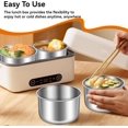 thumbnail image 2 of ERSAN-Electric Lunch Box Inner Container, Stainless Steel Lunch Box Insert Replacement Inner Pot for Most Heated Lunch Boxes, 2 of 4