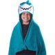 thumbnail image 1 of Manta Comfy Critters Famosa Tiburón Detalles Bordados, 1 of 4