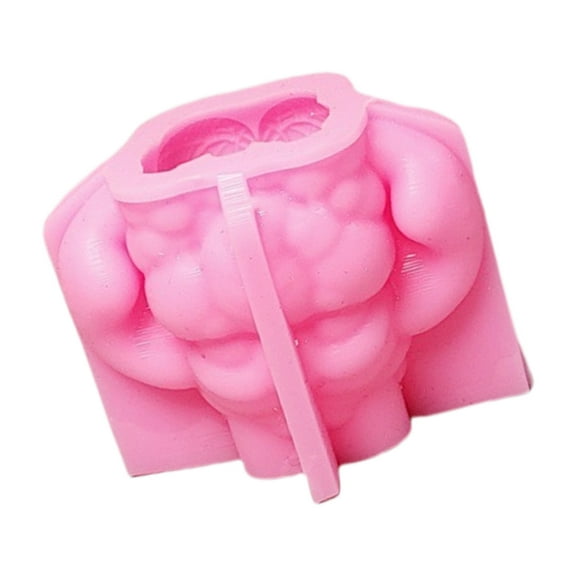 lanema Elephant Figurine Silicone Candle Molds for Candle Soap Chocolate Fondant Candy