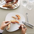 thumbnail image 3 of Alessi "Colombina Fish" Stainless Steel Shellfish Fork - Set of 4, 3 of 3