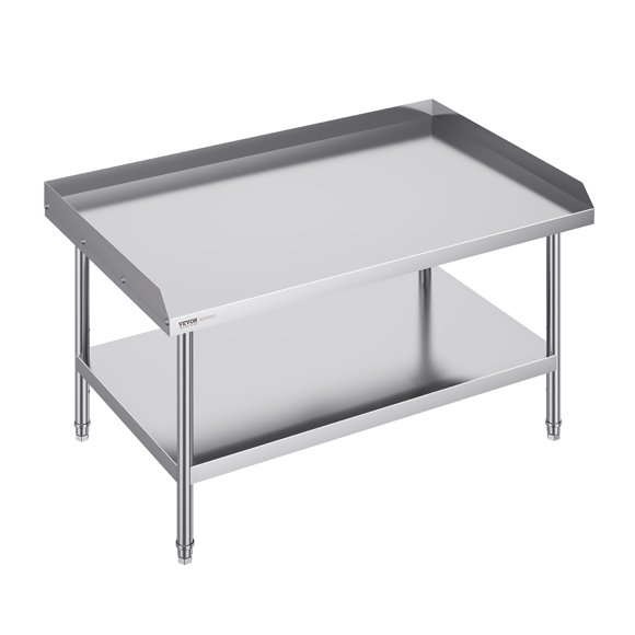 VEVOR Stainless Steel Work Table 30"x48" Commercial Food Prep Table Restaurant