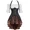 Dark purple, variant on Costume Renaissance Underbust Pirate Corset 3 Pcs Women Tailcoat Outfits Gothic Black 6XL