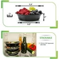 thumbnail image 3 of PrepNaturals 30 Pack Meal Prep Containers - Plastic Food Storage Containers with Lids, 24oz, 3 of 7