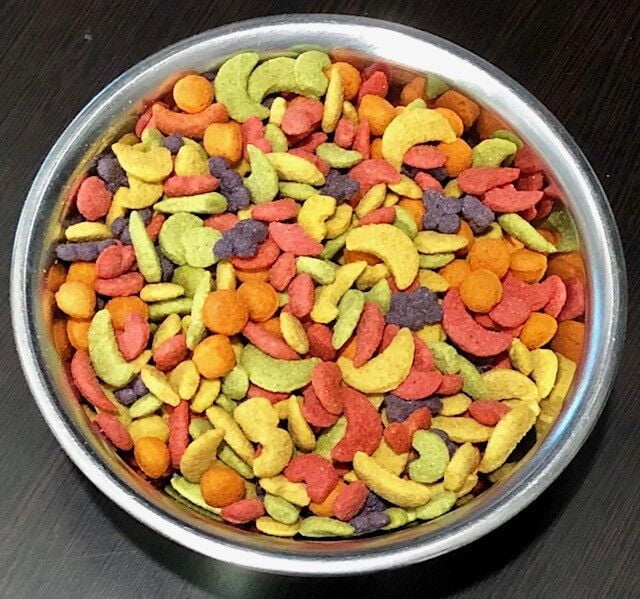 Fruit Blend Pellet Large Parrot Bird Food Diet Macaw Cockatoo Fruitblend