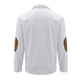 thumbnail image 4 of Blusa y camisa de manga larga con cuello alto para hombre, estilo casual, con estampado de palmeras color cacao, deportiva, con cuello alto, botones y patchwork, de poliéster., 4 of 8
