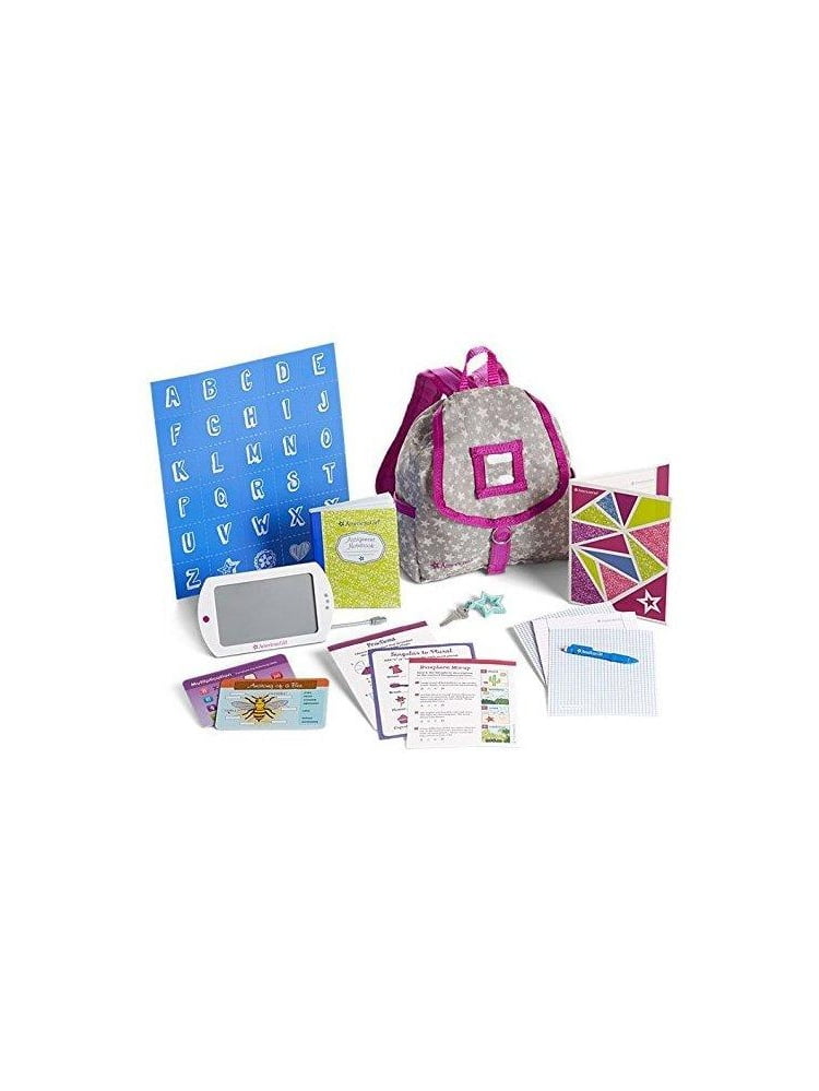 american girl backpack set