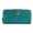 Turquoise, variant on Purses for Women RFID Blocking Wallet Large Capacity Phone Clutch Wallet Ladies Western Bifold Wallet Wallets for Women Leather Wallet with Card Holder, Brown