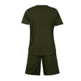 thumbnail image 3 of Men's Plus-size Loose Short-sleeved Shirt And Short Pants Set Casual Short-sleeved Shirt And Short Pants Set, Size S-3XL, 3 of 5