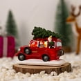 thumbnail image 6 of ddioayh Christmas Glowing Mini Truck Ornament, LED Lighted Window Display Decorations for Holiday Party, Xmas Gift Showcase Decor for Stores and Festive Shelf Decoration, 6 of 8