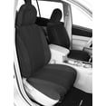 thumbnail image 2 of CalTrend Front Buckets O.E. Velour Seat Covers for 2004-2004 Nissan Titan - NS207-03RS Charcoal Monarch Insert with Classic Trim, 2 of 3