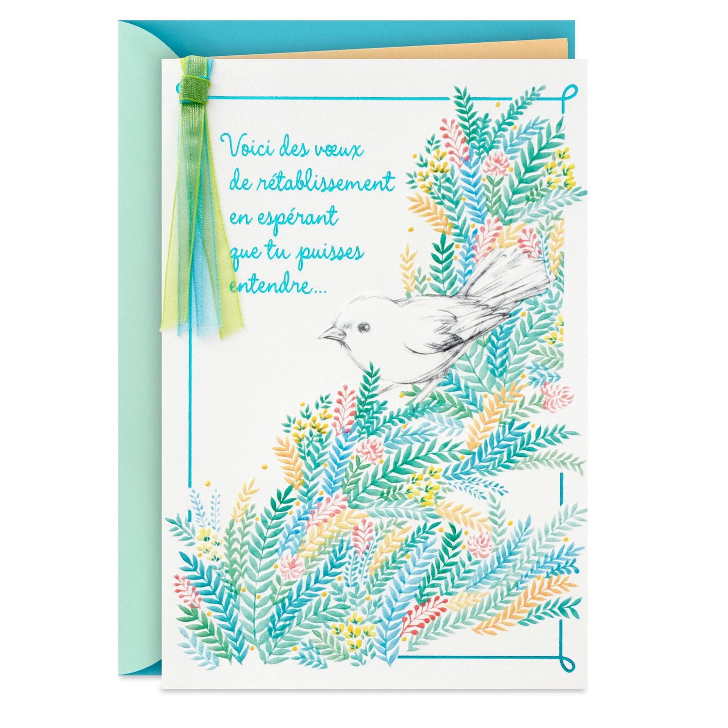Carte de prompt rétablissement – Hallmark (Oiseau)