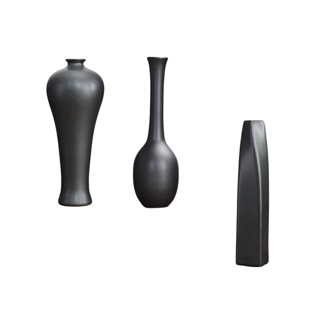 3 Uds Florero de Cerámica Escultura Centros de Mesa Jarrones de Escritorio de Oficina Estilo I Macarena florero de cerámica