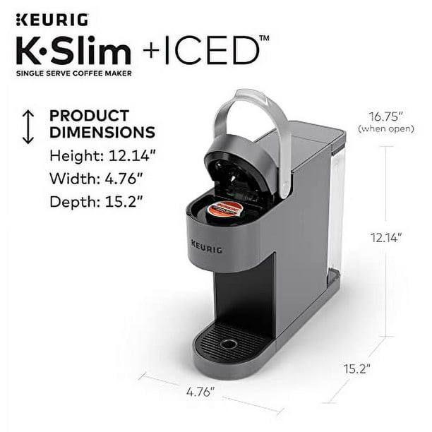 Keurig K Slim ICED Single Serve Coffee Maker 12oz 5000365