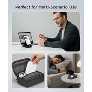 ETEPEHI 3 in 1 Magnetic Charging Station - 2026 Foldable Wireless Charger Compatible for iPhone 17/16/15/14/13/12 Plus Pro Max, Portable Charger Dock for iWatch & AirPods