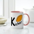 thumbnail image 4 of CafePress - Football Kicker Mugs - 11 oz Ceramic Mug - Novelty Coffee Tea Cup, 4 of 4