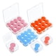thumbnail image 1 of 21 Pairs Ear Plugs for Sleeping Reusable Moldable Silicone Earplugs Soft Noise Cancelling Earplugs,Blue+Orange+Pink, 1 of 5