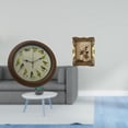 thumbnail image 2 of Elegante Reloj De Pared Con Canto De Pájaros Y Marco De Fotos Vintage Ornamentado Para Comedor, Mesa, Pasillo, Decoración De Bodas, Exhibición De Resina Resistente., 2 of 7