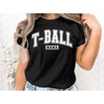 thumbnail image 2 of T-Ball Mama Mom Mother Sports Gift for Mother's Day Women T-Shirt Funny Cool T-Ball Mama Birthday Holiday Present Mommy Girls Tshirt, 2 of 10