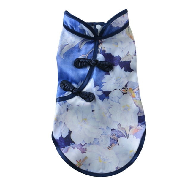 paramount Vêtements pour Animaux Robes Vêtements pour Animaux Jupe Cheongsam à Manches Larges Costumes de Festival Colorés pour l'Été m, Type 3 1Ensemble