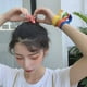 thumbnail image 3 of 10 lazos para el cabello hechos a mano con nudos, bandas de goma anchas y sencillas, cuerdas para el cabello de alta elasticidad, bandas de goma para el cabello planas, 3 of 6