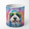 thumbnail image 4 of Old English Sheepdog Hippie Dawg Decorative Soy Candle 3.25 in x 3.75 in, 4 of 5
