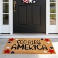 thumbnail image 4 of Non Slip Doormat Patriotic Entrance Rug, Durable Easy Clean Indoor Outdoor Floor Mat, Waterproof Entryway Rug for Kitchen Bathroom Laundry Room, Machine Washable Anti Skid Welcome Mat for Home Decor, 4 of 7