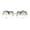 Gold Light Grey, variant on Mens Luxury Rimless Squared Rectangular Fashion Sunglasses Gold Light Grey