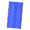 thumbnail image 4 of Cortina de privacidad para bolso de baile Cortina de vestidor compacta y fácil de instalar para azul, 4 of 9
