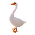 thumbnail image 4 of Estatua de ganso realista decorativa figura de pájaro escultura animal plástico pluma 26 cm x 16 cm x 38 cm, 4 of 9