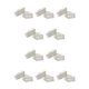 thumbnail image 2 of Greeniant 1 par de accesorios para manivelas de arranque de bicicleta, Protector antiarañazos, protectores de bicicleta, cubierta protectora para proteger blanco 10piezas Greeniant CBP213606, 2 of 5
