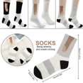 thumbnail image 2 of Calcetines expuestos de pene para hombre, calcetines supersuaves antibacterianos, calcetines divertidos para mostrar, 2 of 5