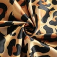 thumbnail image 2 of Super Soft Satin Pillowcase Set of 2, Hair-friendly Satin Pillow Case with Envelope Closure, Standard Size, 20 x 26 inches, Yellow Leopard, 2 of 7