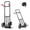 600LBS, variant on VEVOR Aluminum Hand Truck, 2 in 1, 300 lbs Load Capacity, Heavy Duty Industrial Convertible Folding Hand Truck and Dolly, Utility Cart Converts from Hand Truck to Platform Cart with Rubber Wheels