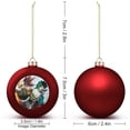 thumbnail image 2 of My Hero Academia Christmas Balls Sparkling Christmas Tree Hanging Ornaments Party Home Decor Xmas Christmas Gifts, 2 of 8