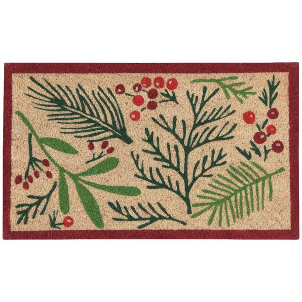 Now Designs Doormat Bough & Berry