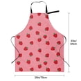 thumbnail image 5 of Lsque Strawberries Waterproof Apron Chef Aprons for Men Heavy Duty Chemical Work Apron Extra Long Grilling Aprons with Adjustable Bib Apron, 5 of 9