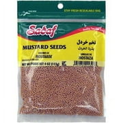 Sadaf Mustard Seeds, Graines De Mustarde, 4 oz Bag