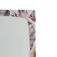 thumbnail image 3 of Ambesonne Tropical Boho Fitted Sheet, Modern Exotic Leaves, Twin XL Size, Mauve Taupe Ruby White, 3 of 5