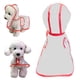 thumbnail image 1 of Fiudx Impermeable Transparente para Perros, Material de Pvc Impermeable y Duradero, Diseño con Capucha para Una Protección Total, Fácil de Usar y Limpiar, Perfecto para Perros Pequeños, Tallas Xs a X, 1 of 4