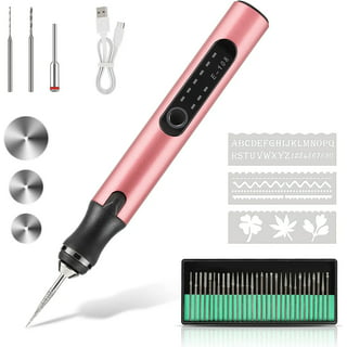 Electric Engraving Pen with 37 Bits, Rechargeable Cordless Engraving  Machine, DIY Engraver for Wood Glass Stone Carving 